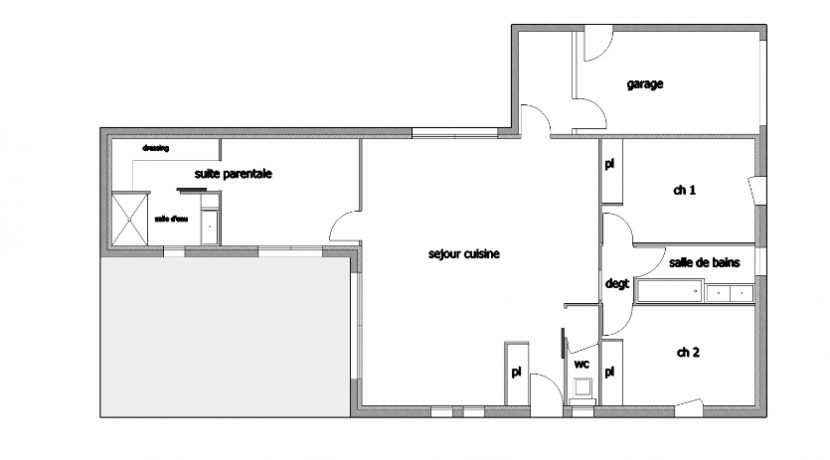 100m² garage terrain 1200m²A.B.I - Agence Bourdarios Immobilier - A.B.I  Agence Bourdarios Immobilier-3