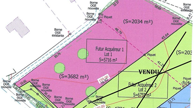 Terrain SAINT MARTIAL  5716 m2A.B.I - Agence Bourdarios Immobilier - A.B.I  Agence Bourdarios Immobilier-5